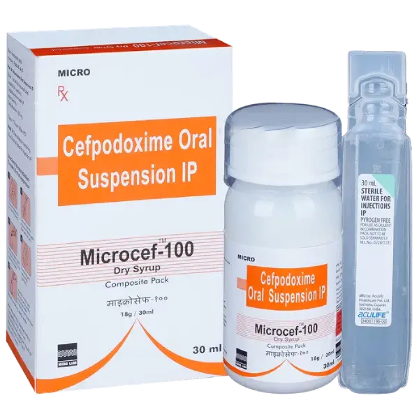 Microcef 100 Oral Suspension